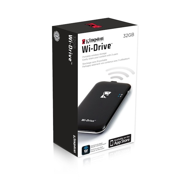 Kingston USB Wi Drive Wirelessly Shares Files With 3 Apple Devices